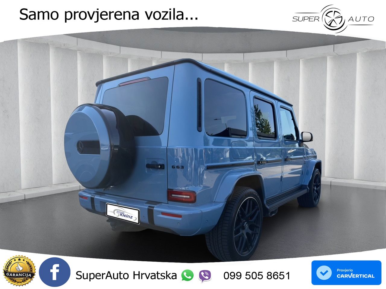 Mercedes AMG G 63 Long V8 (585 KS) 4MATIC 9G-TRONIC AMG SPEEDSHIFT TCT LED+GR SJED+ACC
