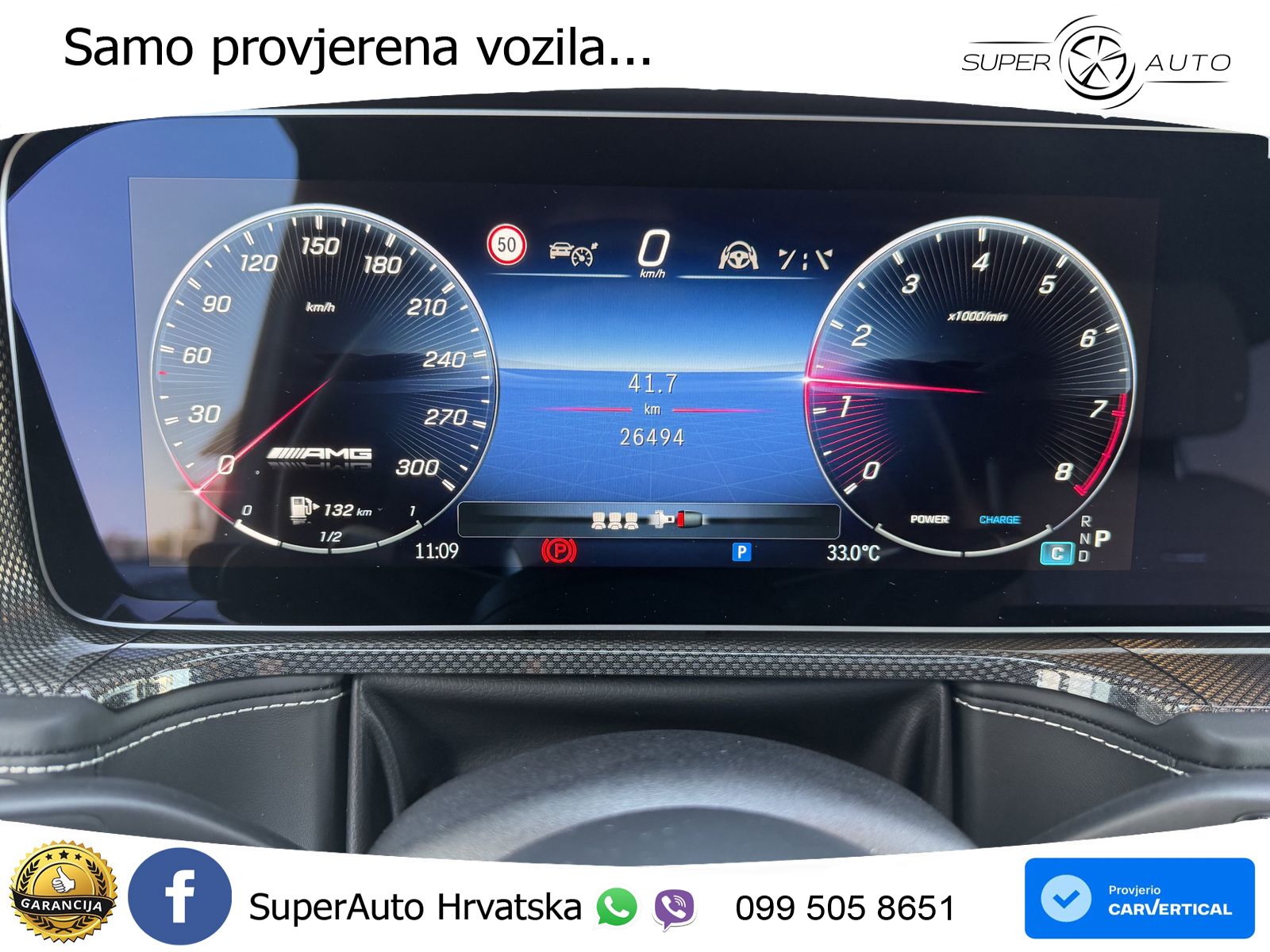 Mercedes AMG G 63 Long V8 (585 KS) 4MATIC 9G-TRONIC AMG SPEEDSHIFT TCT LED+GR SJED+ACC