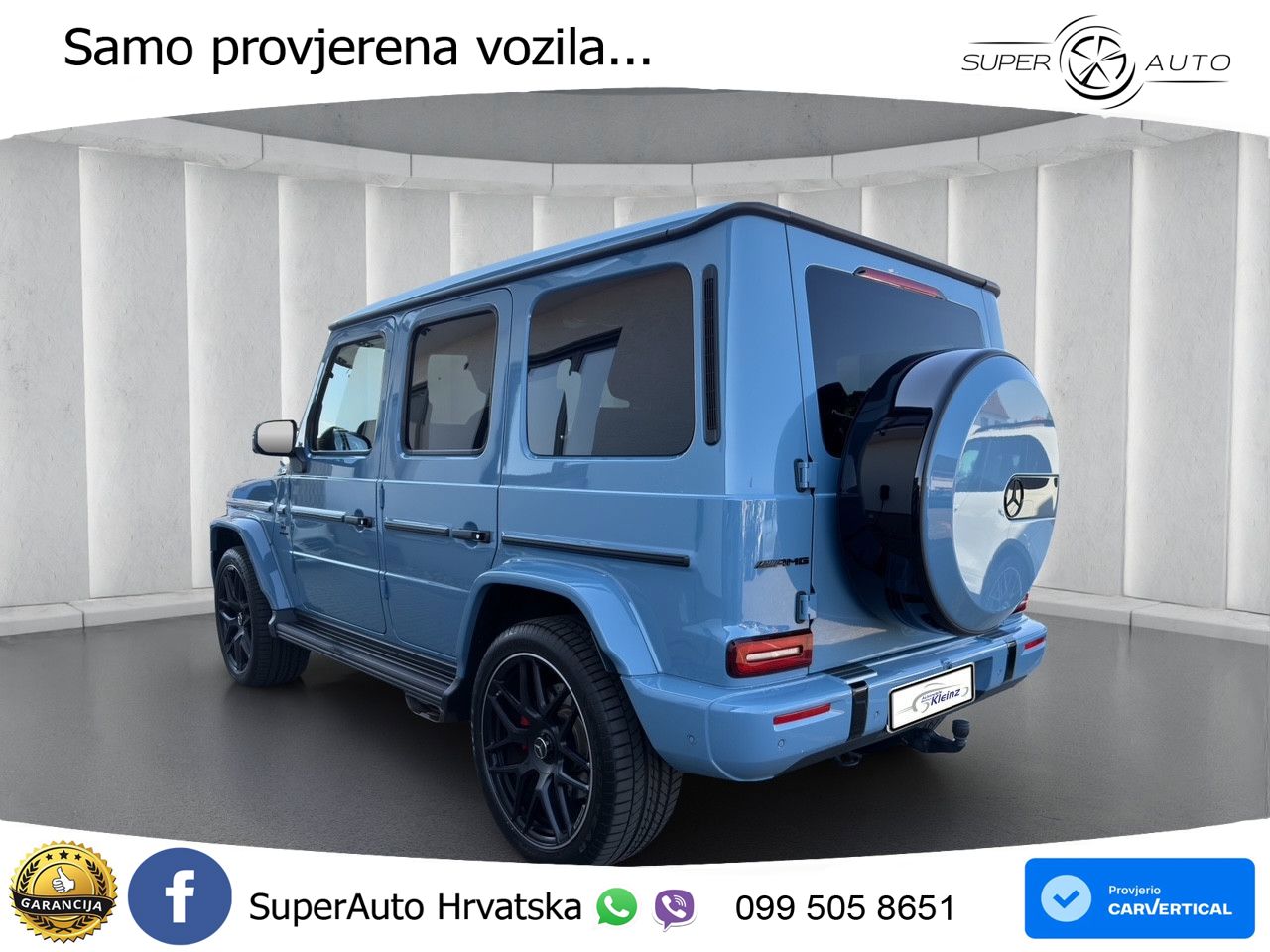 Mercedes AMG G 63 Long V8 (585 KS) 4MATIC 9G-TRONIC AMG SPEEDSHIFT TCT LED+GR SJED+ACC