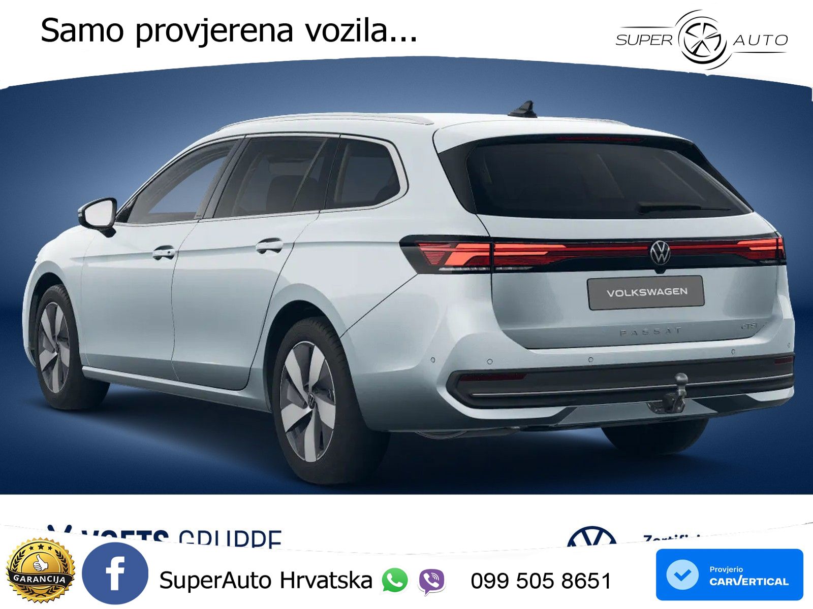 Volkswagen Passat Variant 1.5 eTSI (150 KS) DSG Business LED+GR SJED+ACC