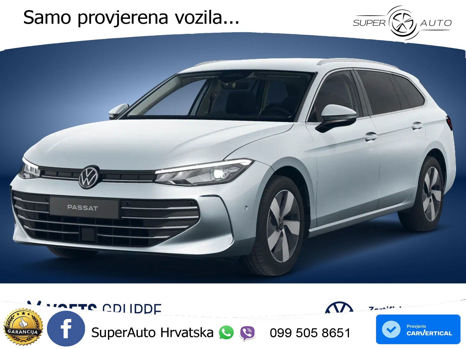 Volkswagen Passat Variant 1.5 eTSI (150 KS) DSG Business LED+GR SJED+ACC