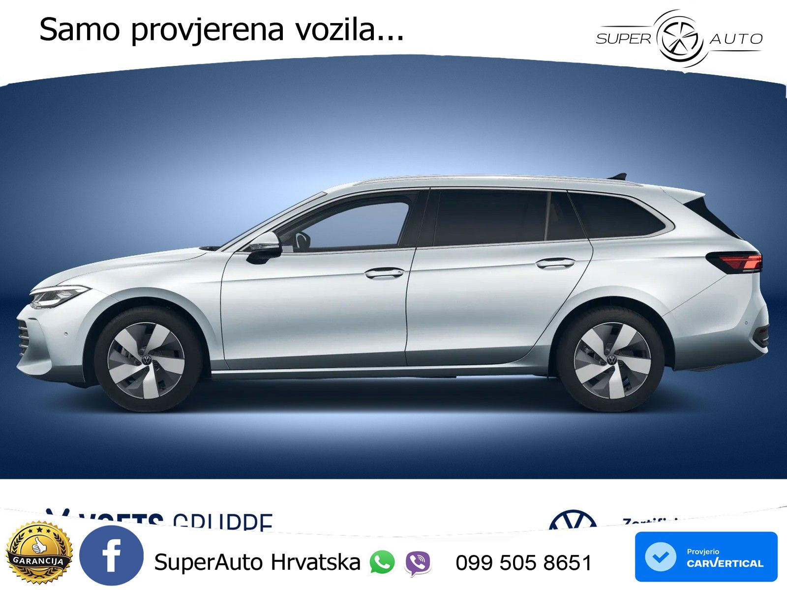 Volkswagen Passat Variant 1.5 eTSI (150 KS) DSG Business LED+GR SJED+ACC