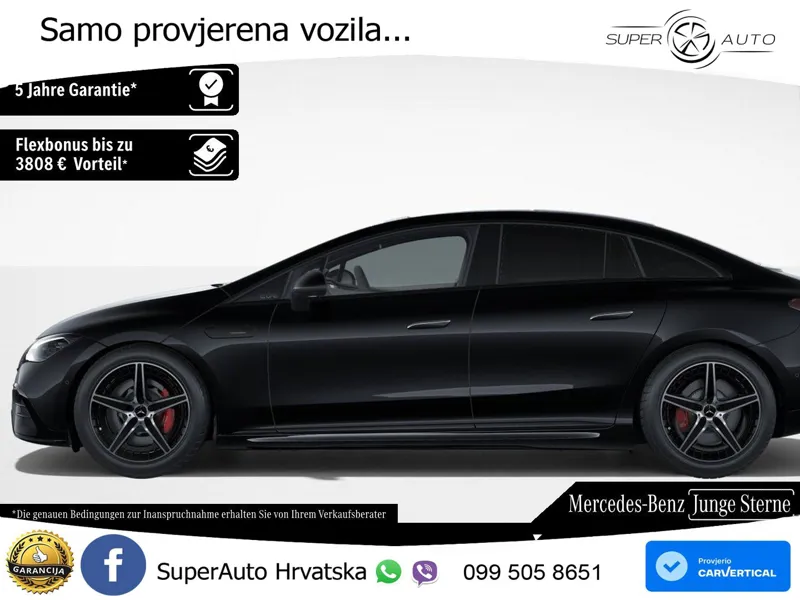 Mercedes EQE AMG 43 100 kWh (476 KS) 4MATIC ACC+HEAD+4xGR SJED+360+PANO