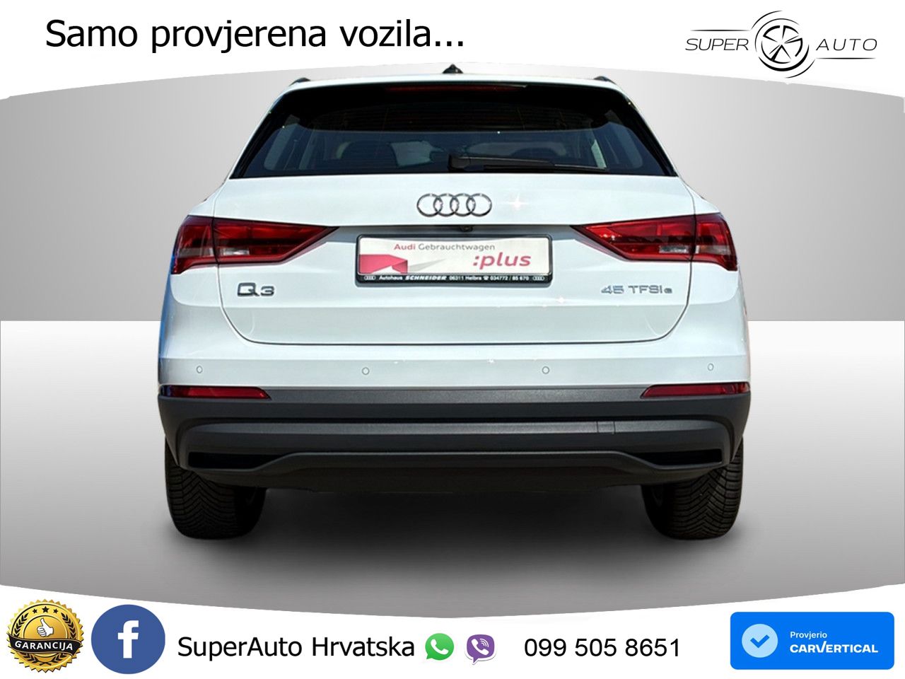Audi Q3 45 TFSIe (245 KS) S tronic