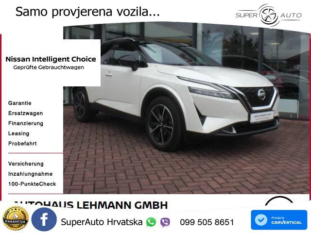 Nissan Qashqai 1.3 DIG-T (158 KS) Xtronic Tekna LED+GR SJED+ACC
