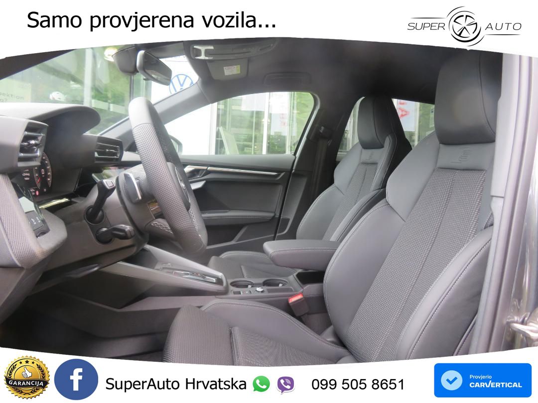 Audi A3 35 TFSI (150 KS) S tronic S line LED+GR SJED+ACC