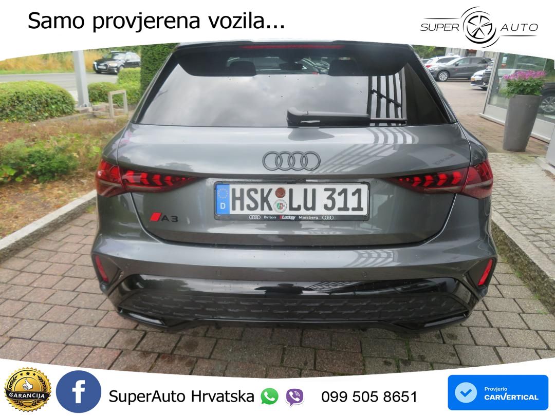 Audi A3 35 TFSI (150 KS) S tronic S line LED+GR SJED+ACC