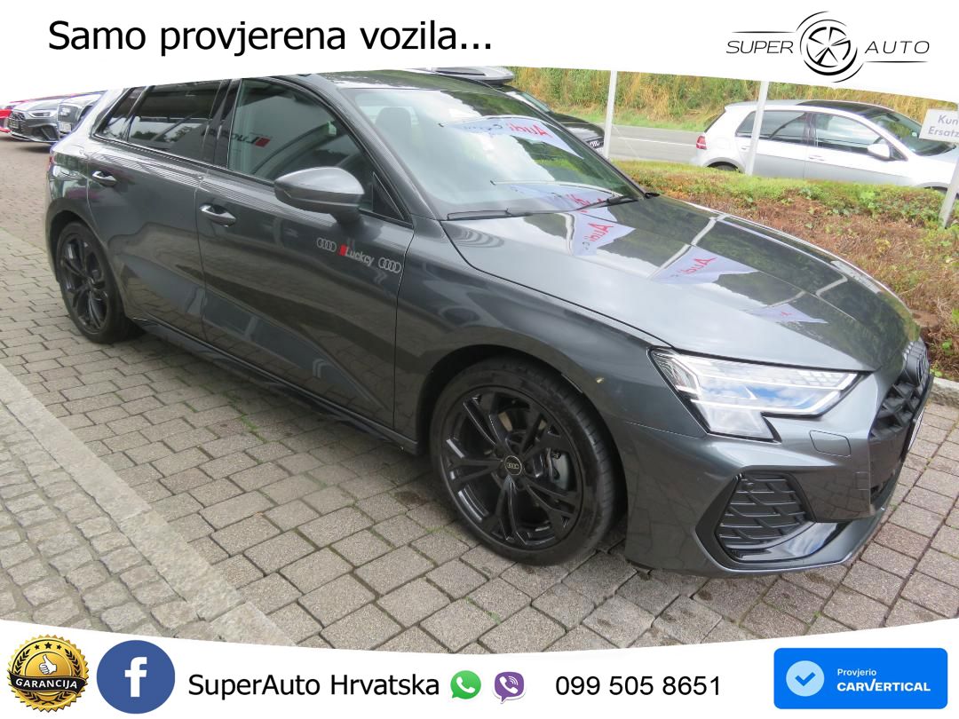 Audi A3 35 TFSI (150 KS) S tronic S line LED+GR SJED+ACC