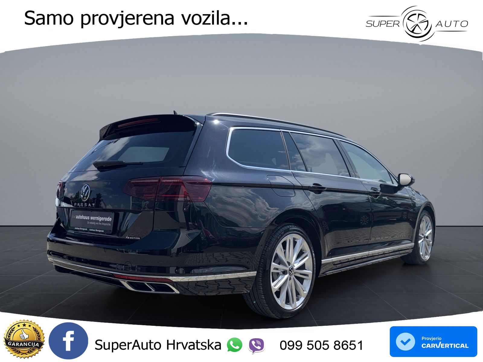 Volkswagen Passat Variant 2.0 TDI (200 KS) 4MOTION DSG Business MATRIX+GR SJED+KAM
