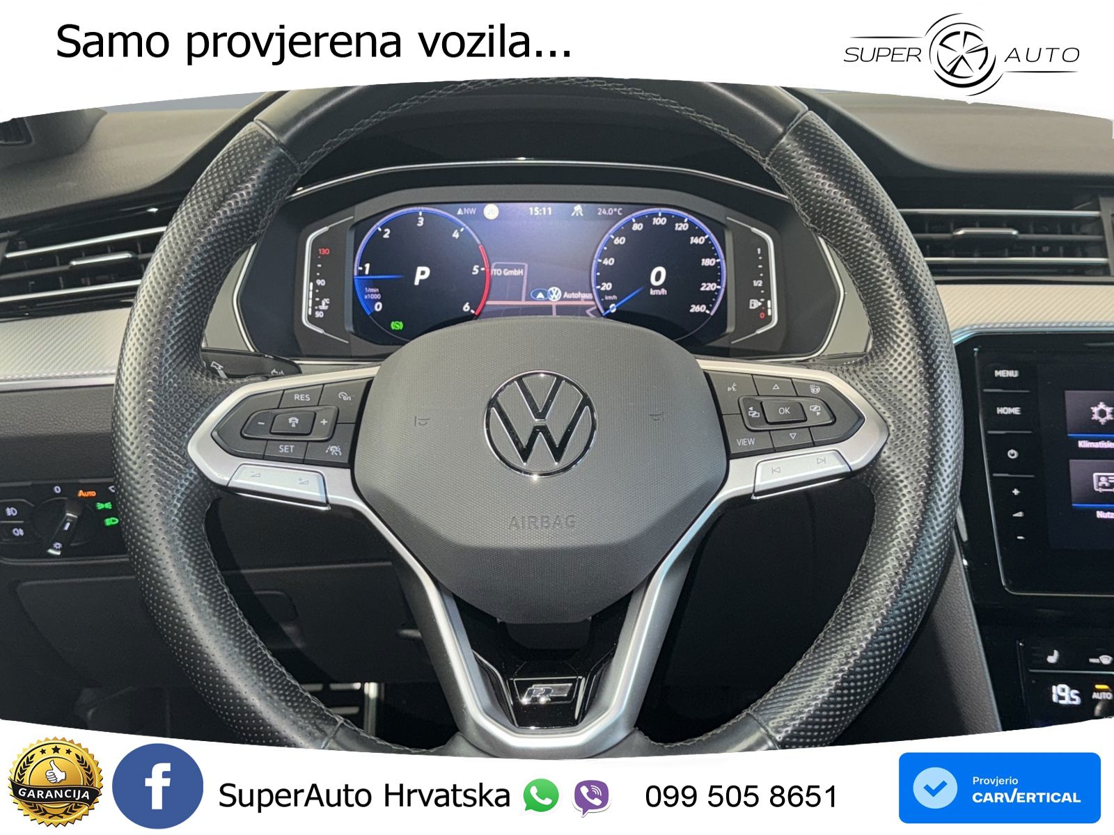 Volkswagen Passat Variant 2.0 TDI (200 KS) 4MOTION DSG Business MATRIX+GR SJED+KAM
