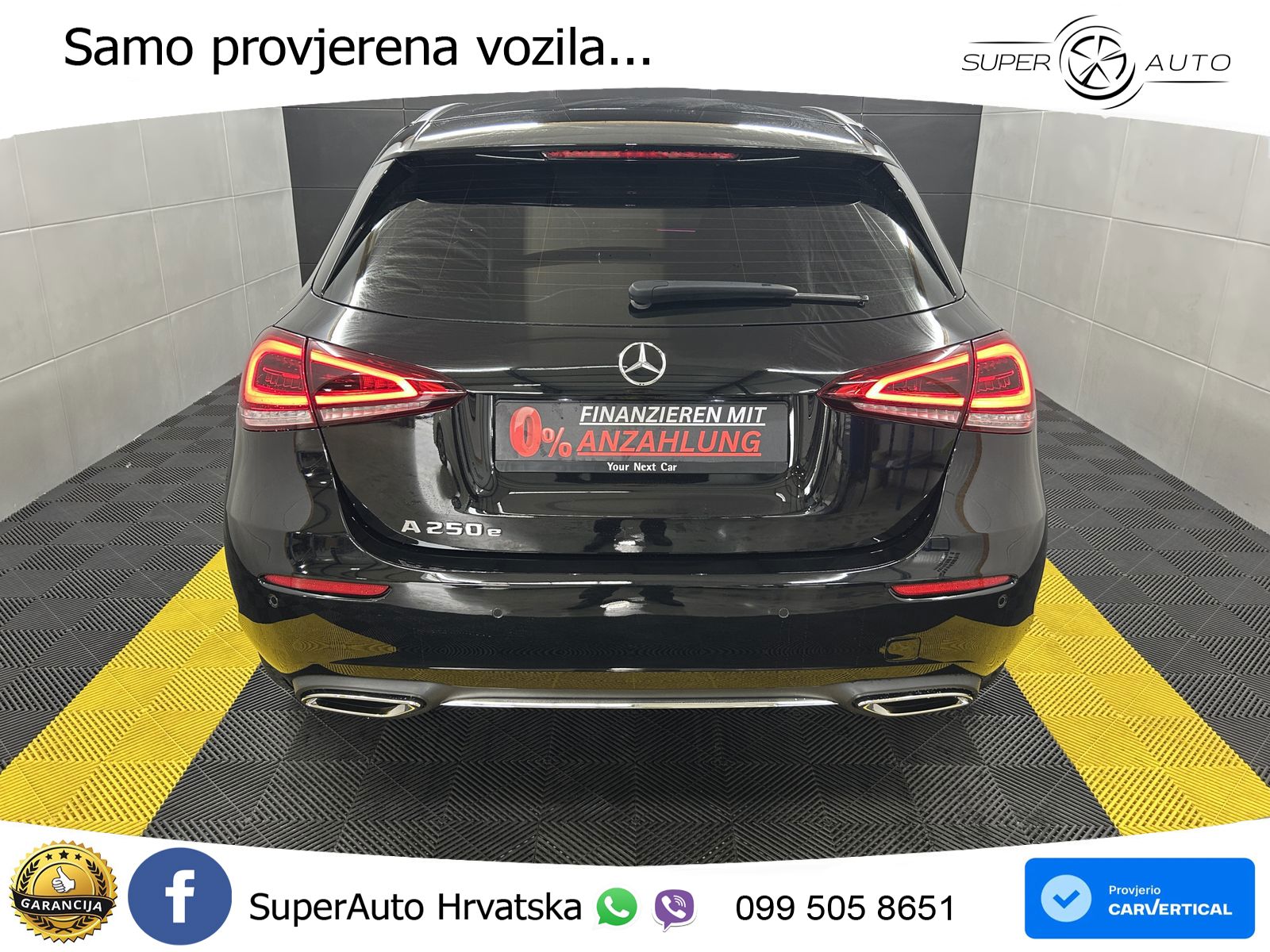Mercedes-Benz A 250e 8G-DCT LED+GR SJED+ACC