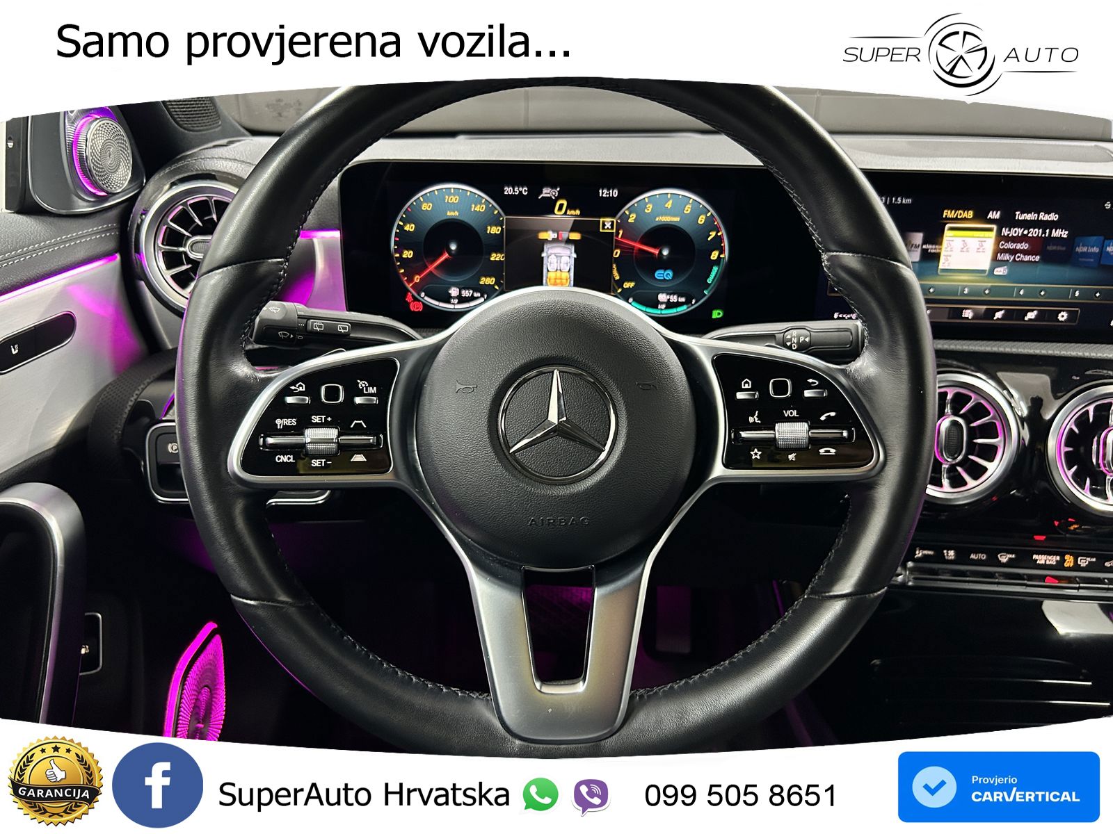Mercedes-Benz A 250e 8G-DCT LED+GR SJED+ACC