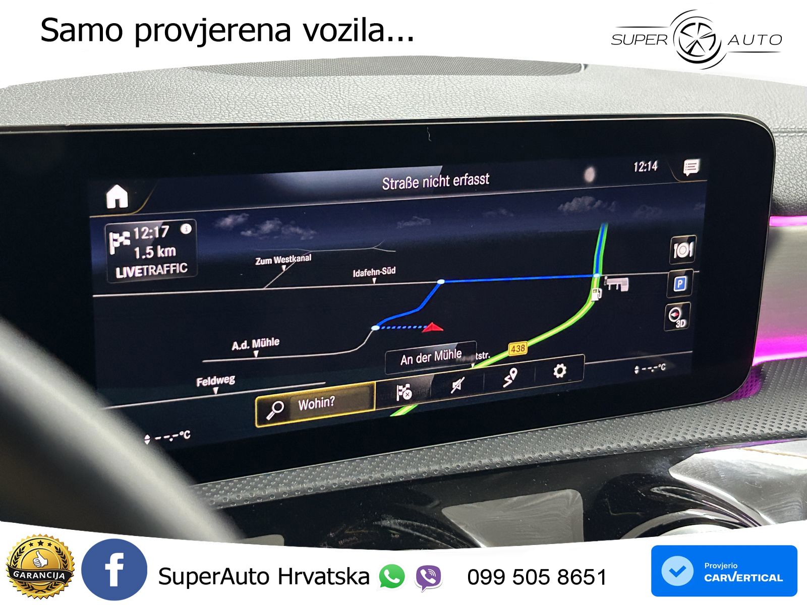 Mercedes-Benz A 250e 8G-DCT LED+GR SJED+ACC