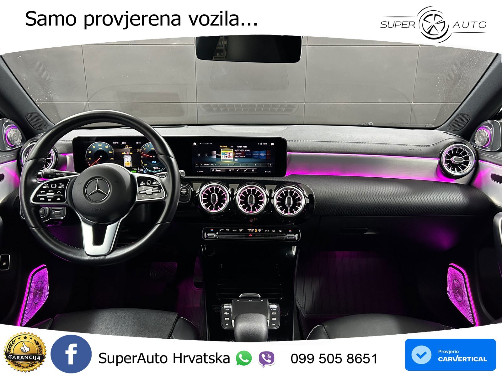 Mercedes-Benz A 250e 8G-DCT LED+GR SJED+ACC