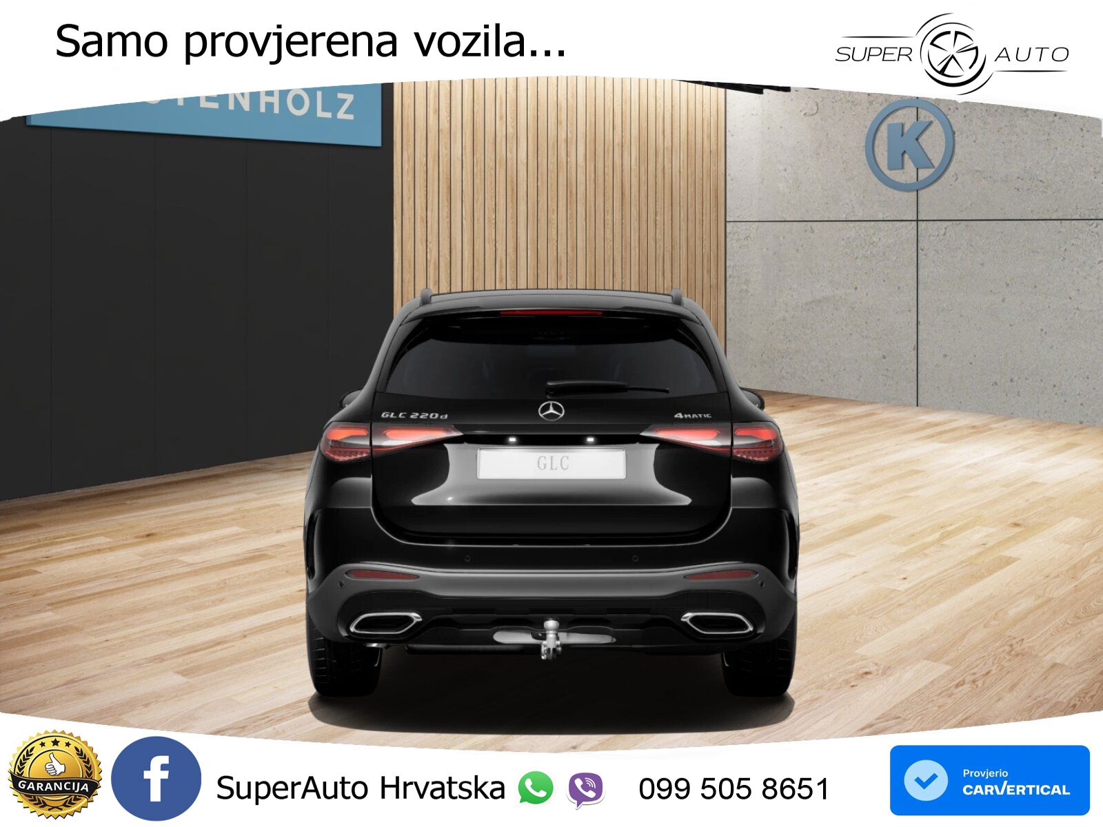 Mercedes GLC 220d (197 KS) 4MATIC 9G-TRONIC AMG LED+GR SJED+ACC