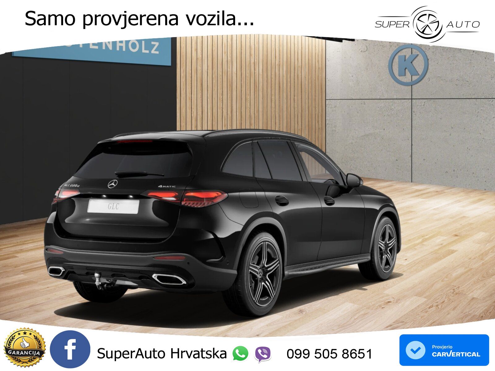 Mercedes GLC 220d (197 KS) 4MATIC 9G-TRONIC AMG LED+GR SJED+ACC