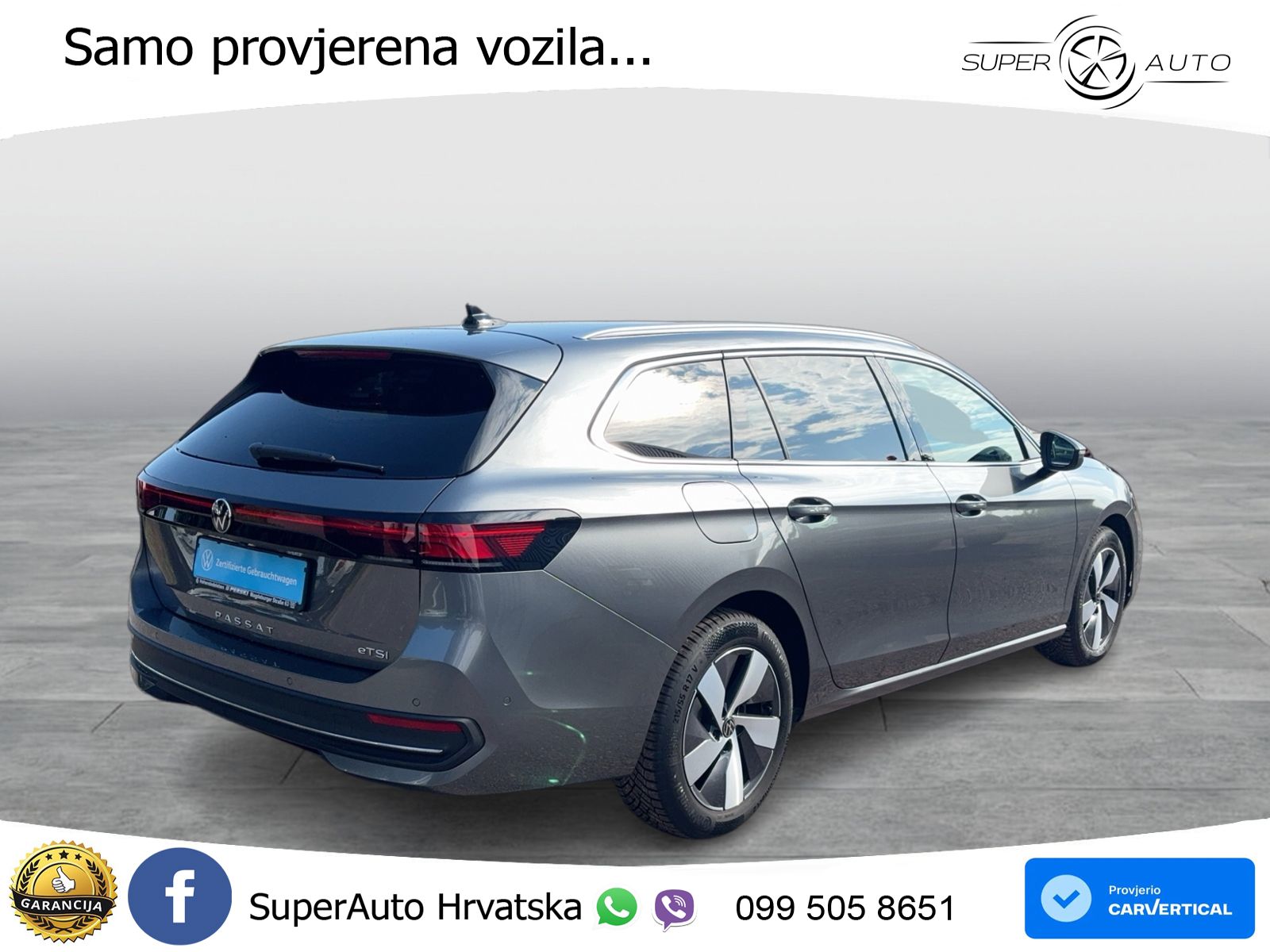 Volkswagen Passat Variant 1.5 eTSI (150 KS) DSG Business LED+GR SJED+ACC