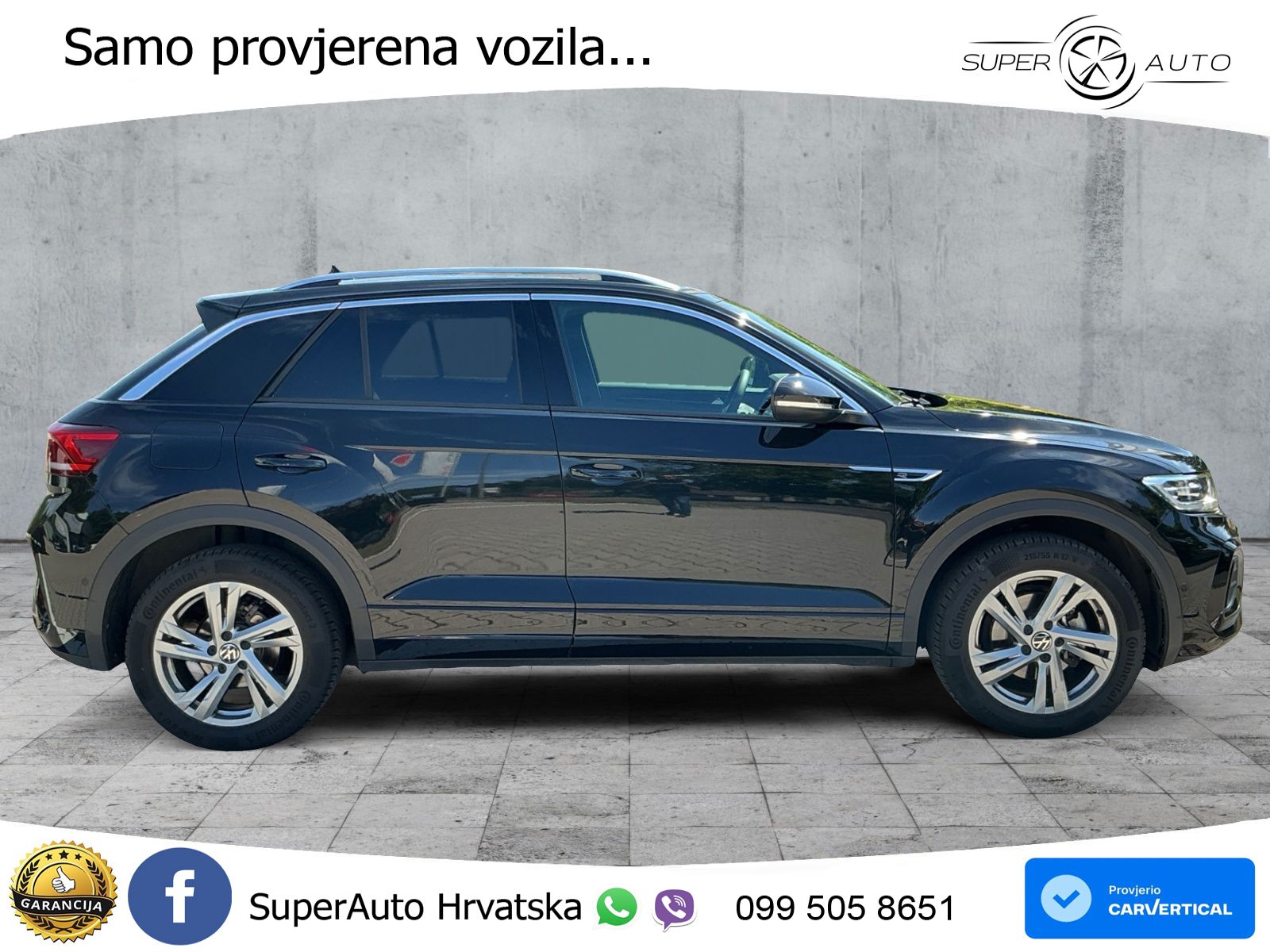 Volkswagen T-Roc 1.5 TSI (150 KS) DSG R-Line LED+GR SJED+ACC