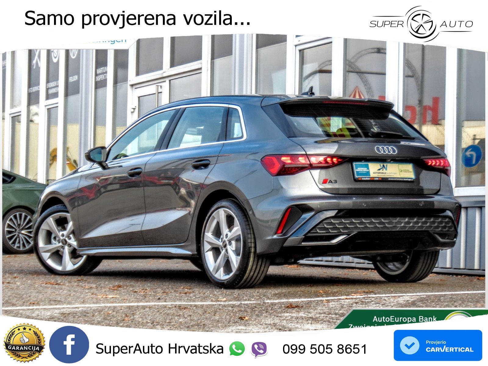 Audi A3 35 TFSI (150 KS) S tronic S line LED+GR SJED+ACC