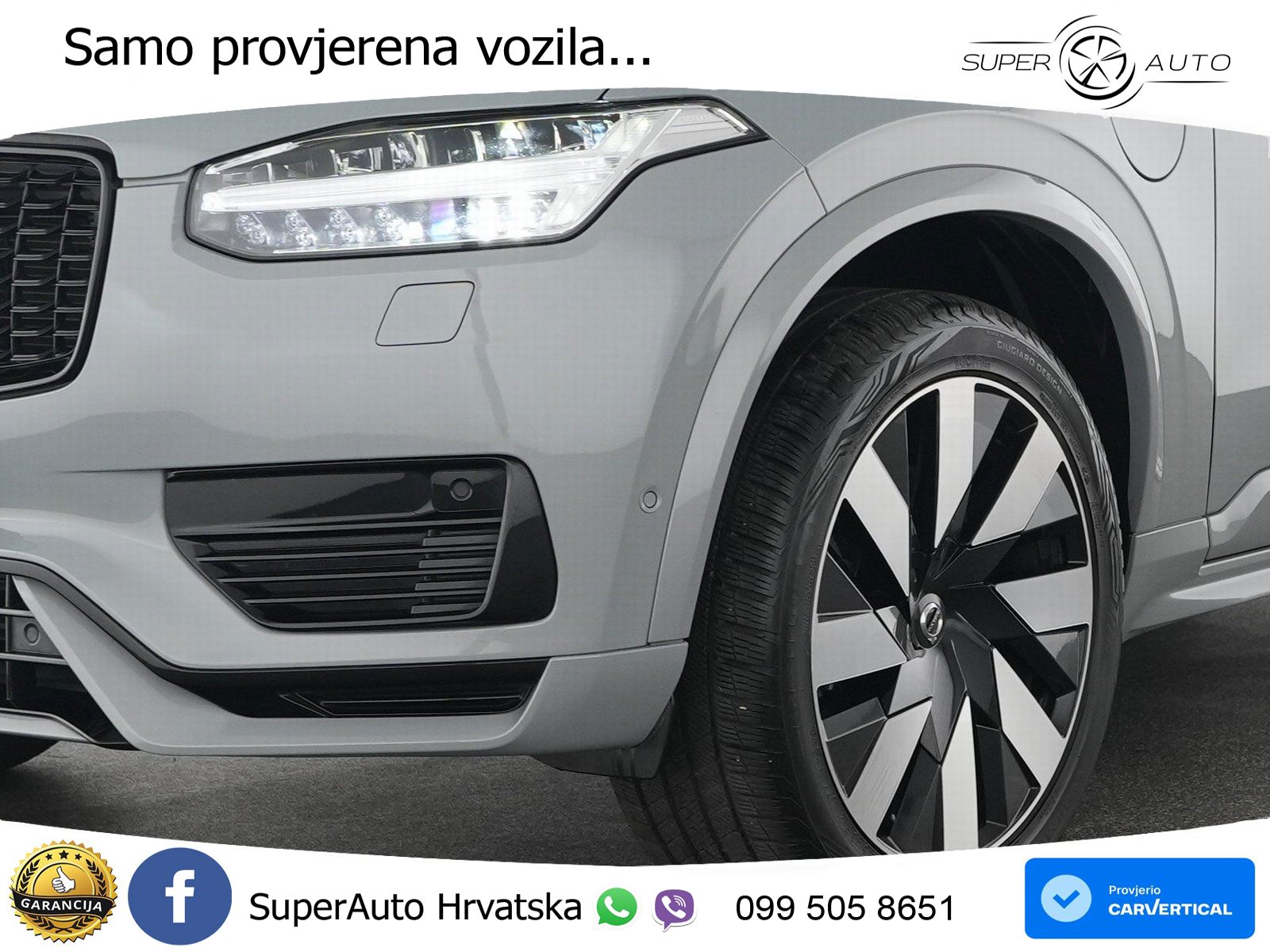 Volvo XC90 2.0 T8 AWD Automatic LED+GR SJED+ACC