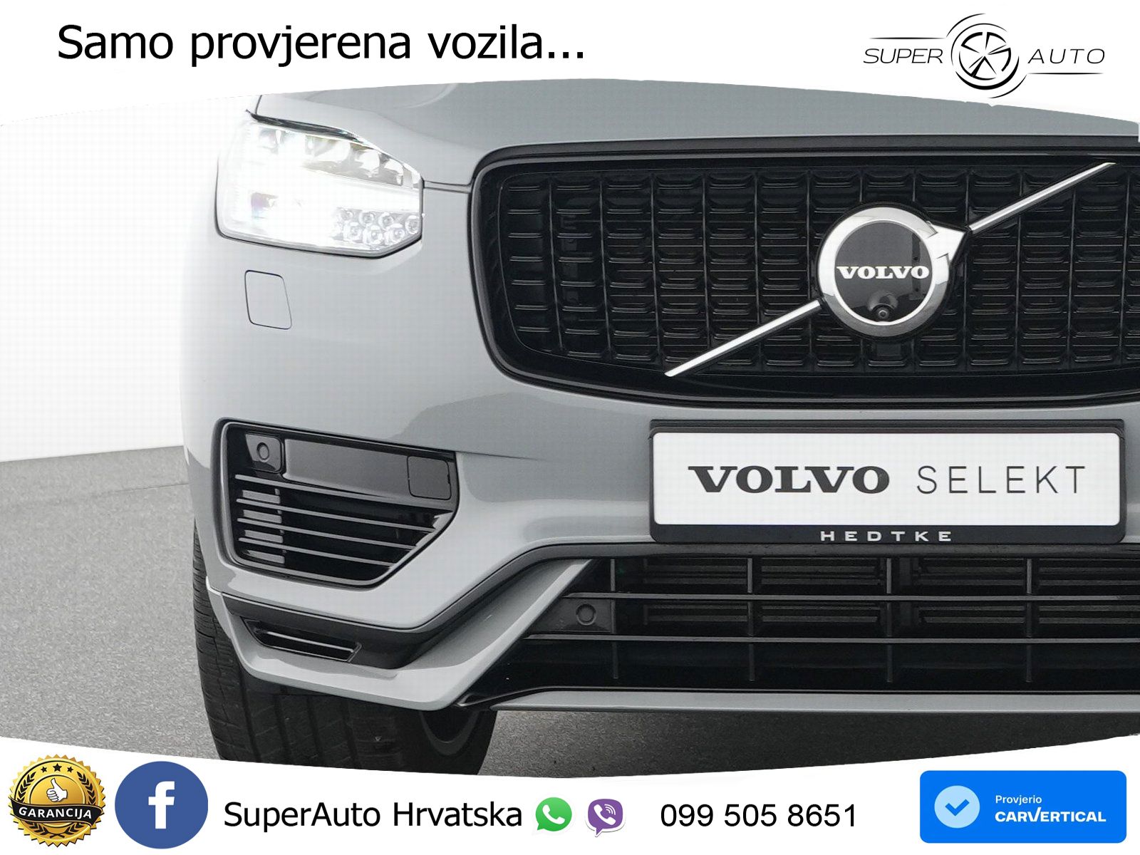 Volvo XC90 2.0 T8 AWD Automatic LED+GR SJED+ACC
