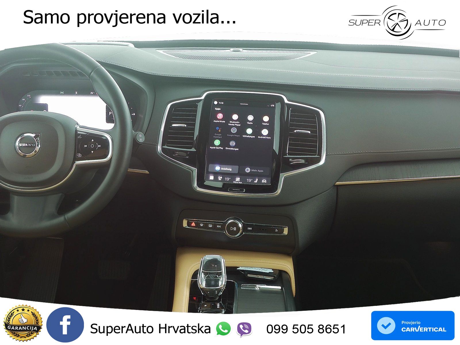 Volvo XC90 2.0 T8 AWD Automatic LED+GR SJED+ACC