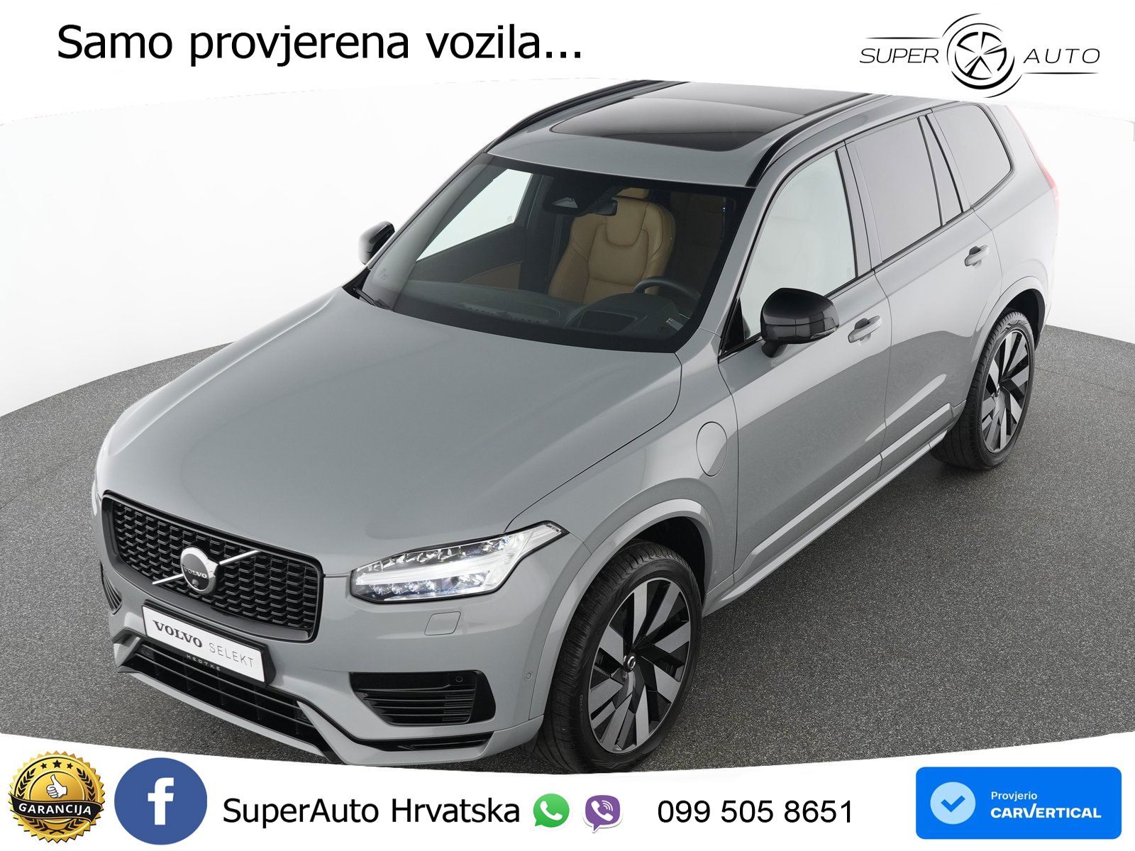 Volvo XC90 2.0 T8 AWD Automatic LED+GR SJED+ACC