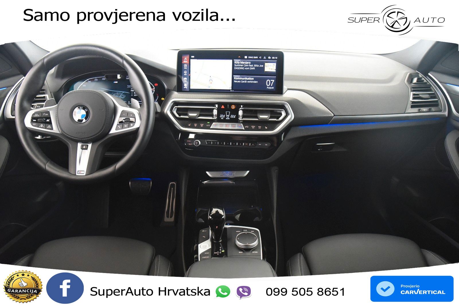BMW X4 30d (286 KS) xDrive Steptronic M Sport LED+GR SJED+ACC