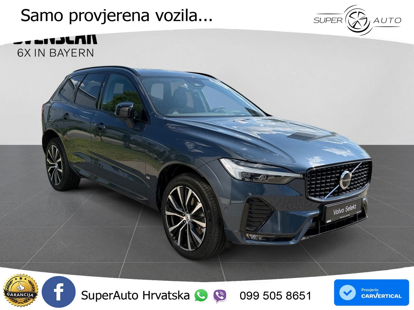 Volvo XC60 B4 Diesel AWD Geartronic ZRAČNI+ACC+4xGR SJED+KAM