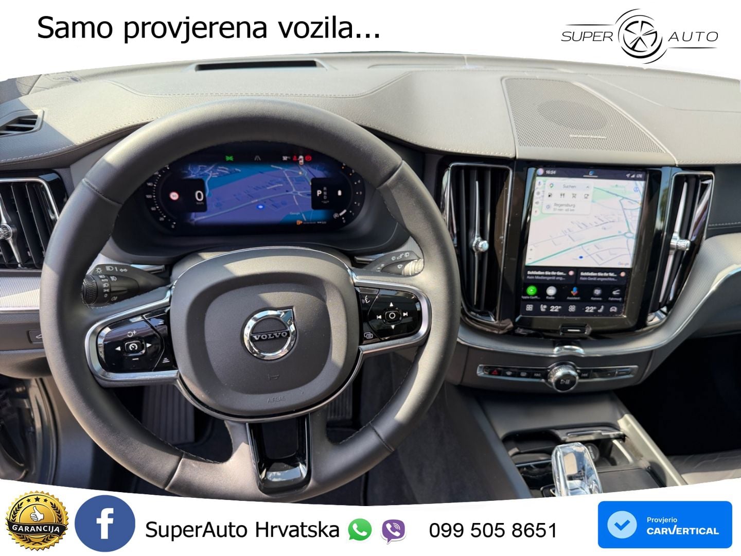 Volvo XC60 B4 Diesel AWD Geartronic ZRAČNI+ACC+4xGR SJED+KAM