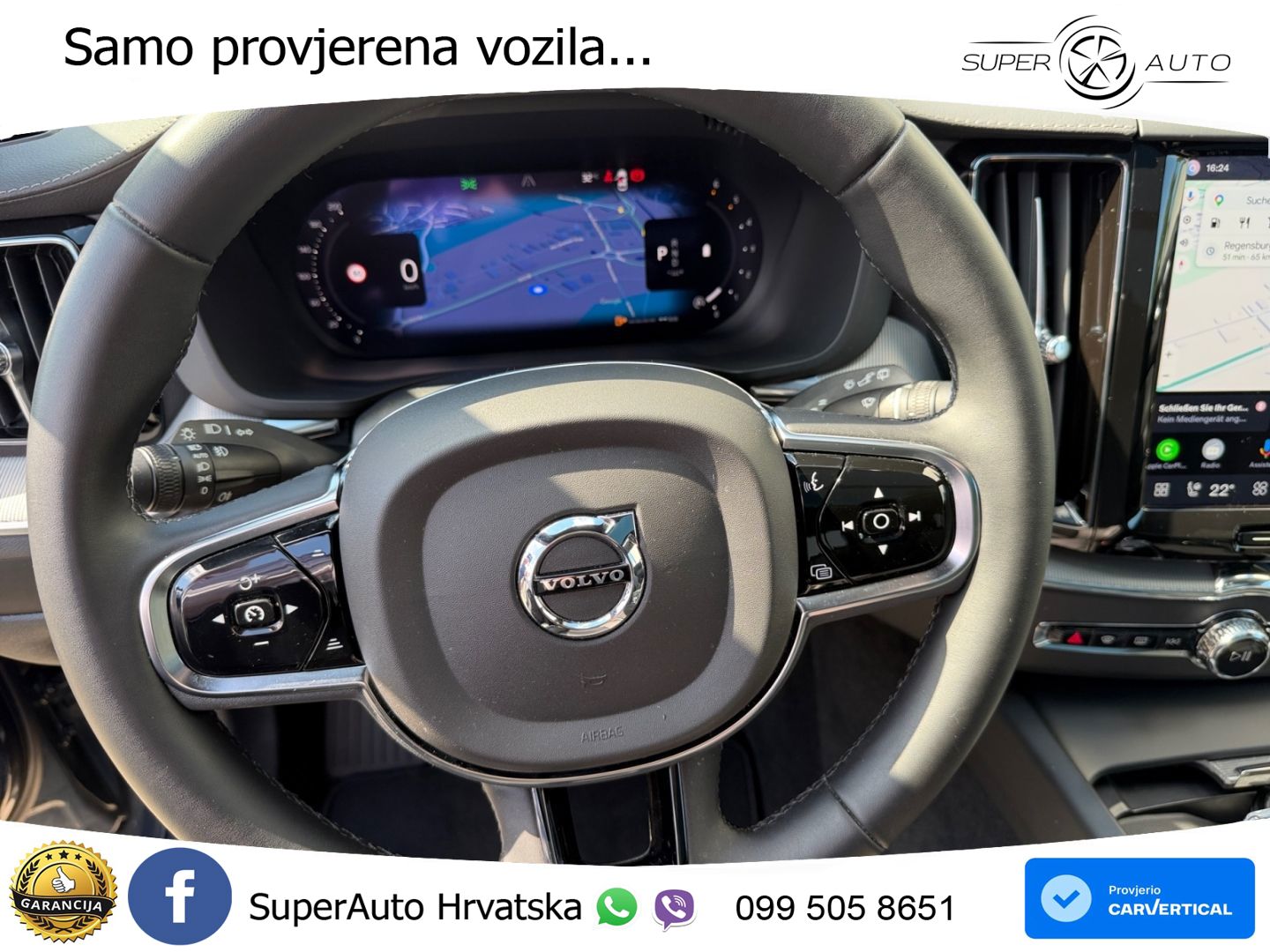 Volvo XC60 B4 Diesel AWD Geartronic ZRAČNI+ACC+4xGR SJED+KAM