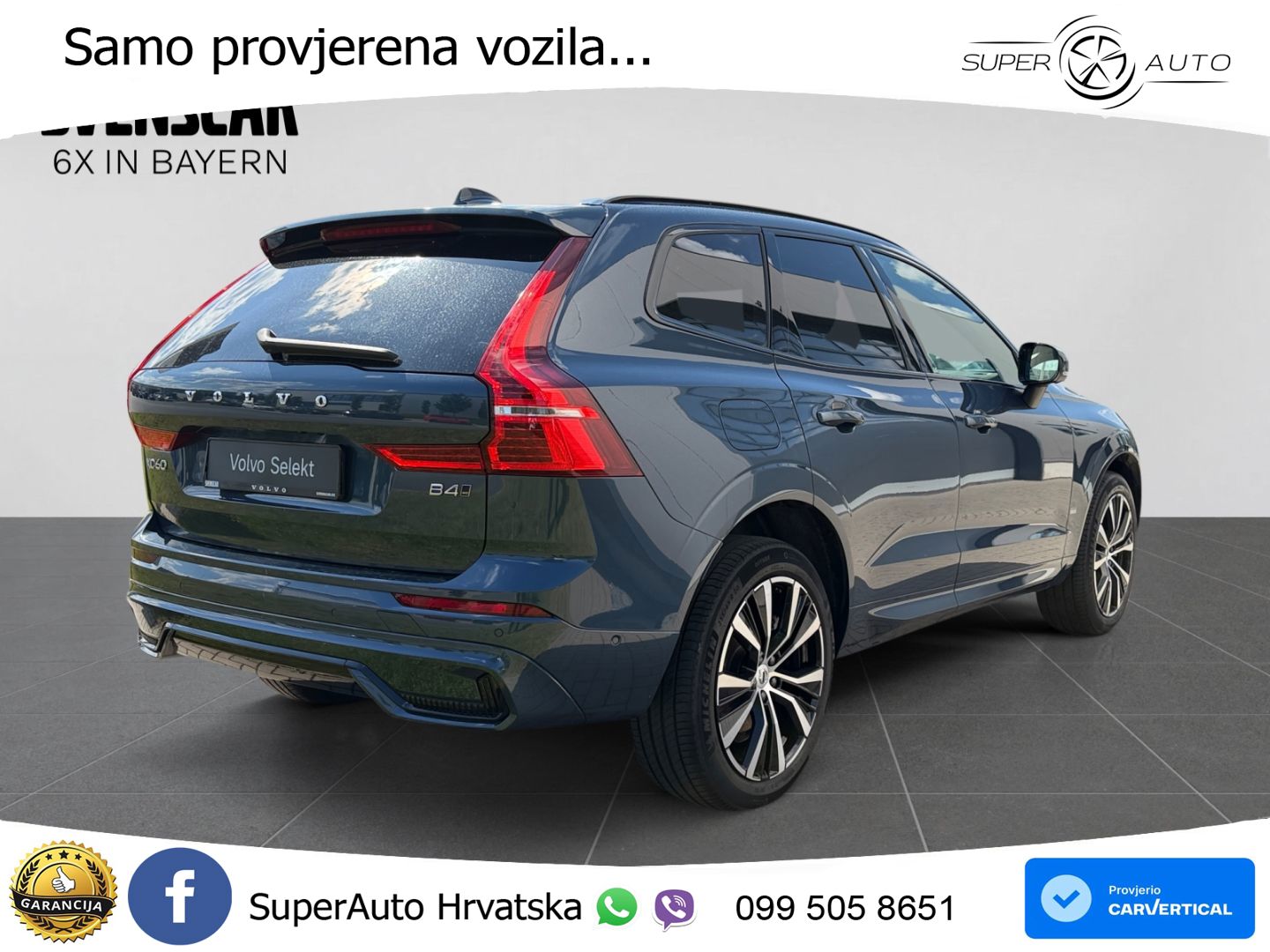 Volvo XC60 B4 Diesel AWD Geartronic ZRAČNI+ACC+4xGR SJED+KAM