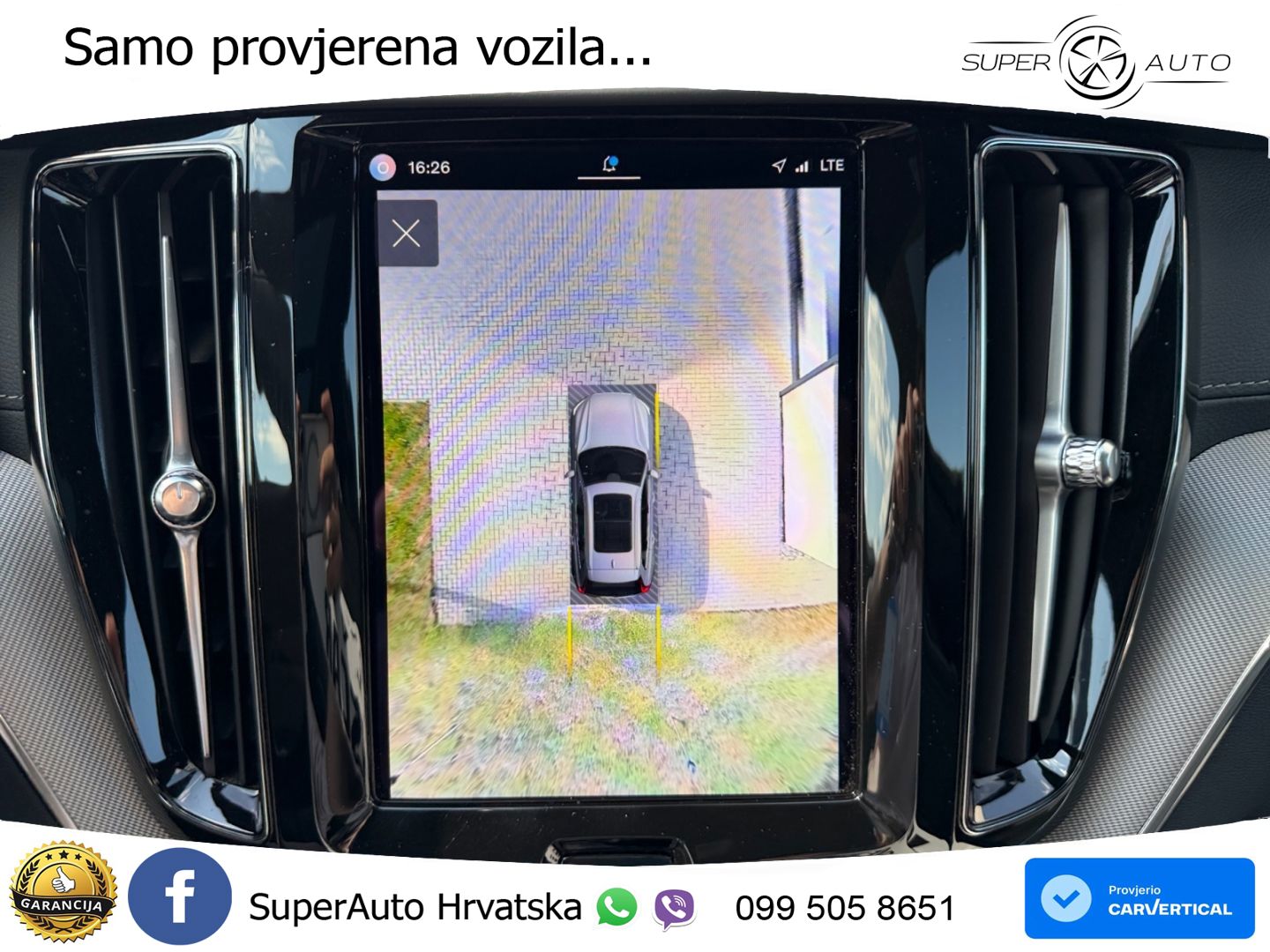 Volvo XC60 B4 Diesel AWD Geartronic ZRAČNI+ACC+4xGR SJED+KAM