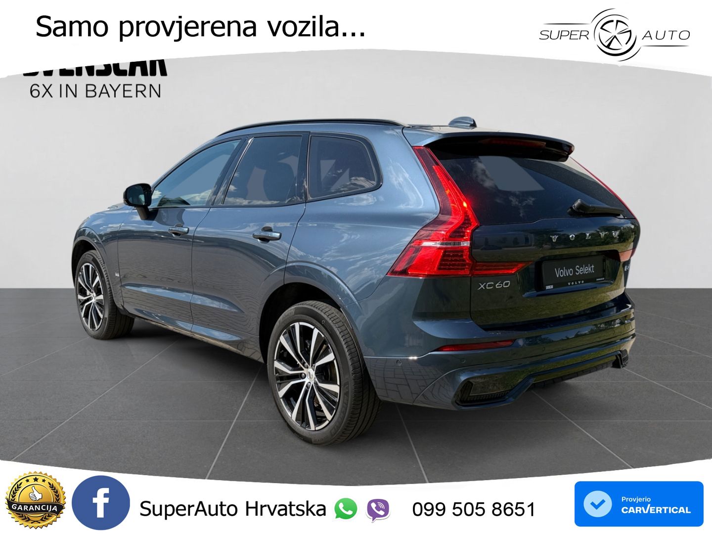 Volvo XC60 B4 Diesel AWD Geartronic ZRAČNI+ACC+4xGR SJED+KAM