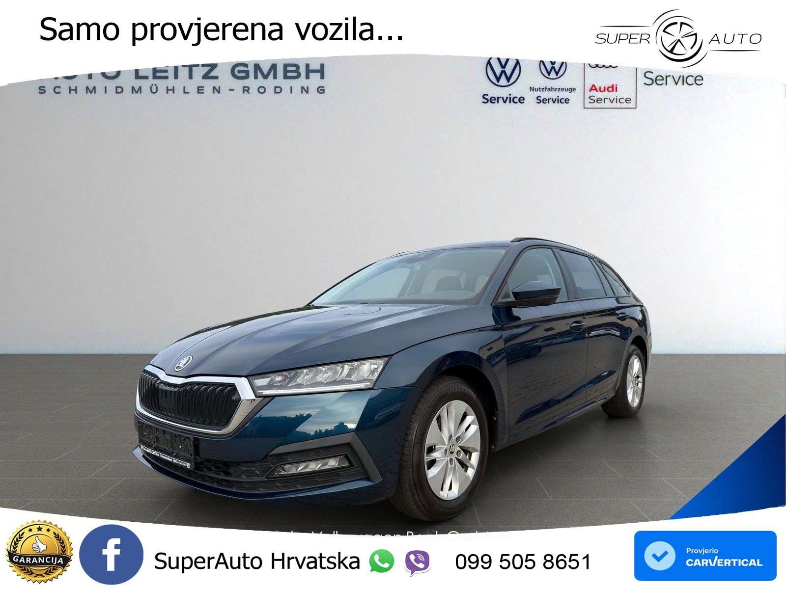 Škoda Octavia Combi 2.0 TDI (116 KS) LED+GR SJED+ACC