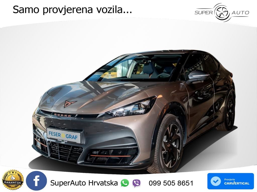 Cupra Tavascan 82 kWh (286 KS) LED+GR SJED+ACC