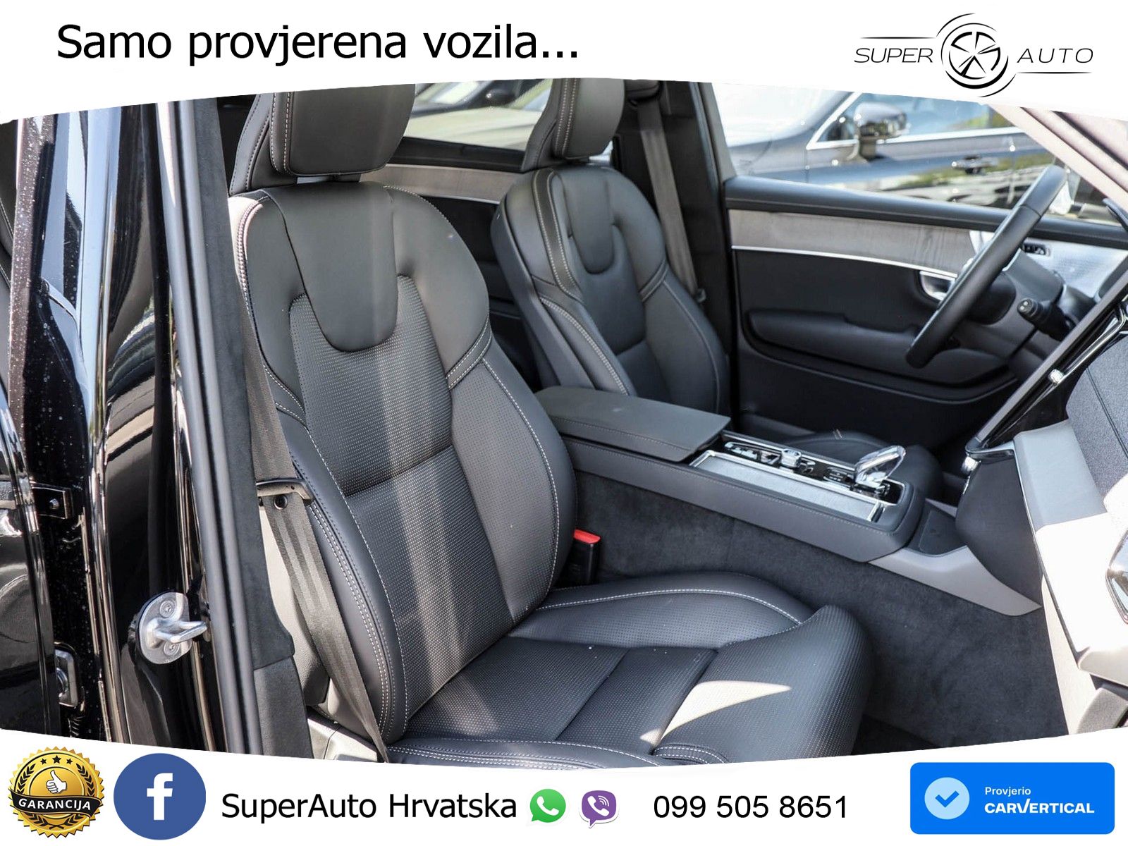 Volvo XC90 2.0 T8 AWD Automatic ZRAČNI+ACC+GR SJED+KAM+PANO