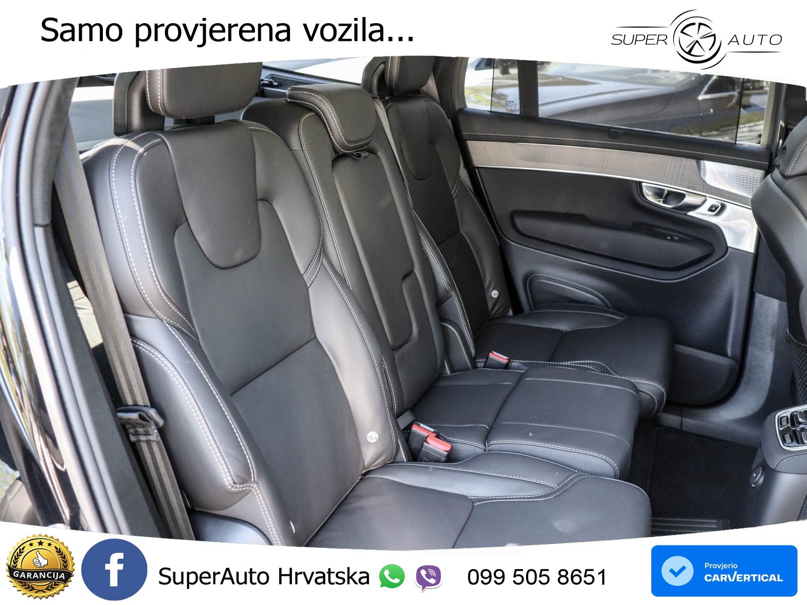 Volvo XC90 2.0 T8 AWD Automatic ZRAČNI+ACC+GR SJED+KAM+PANO