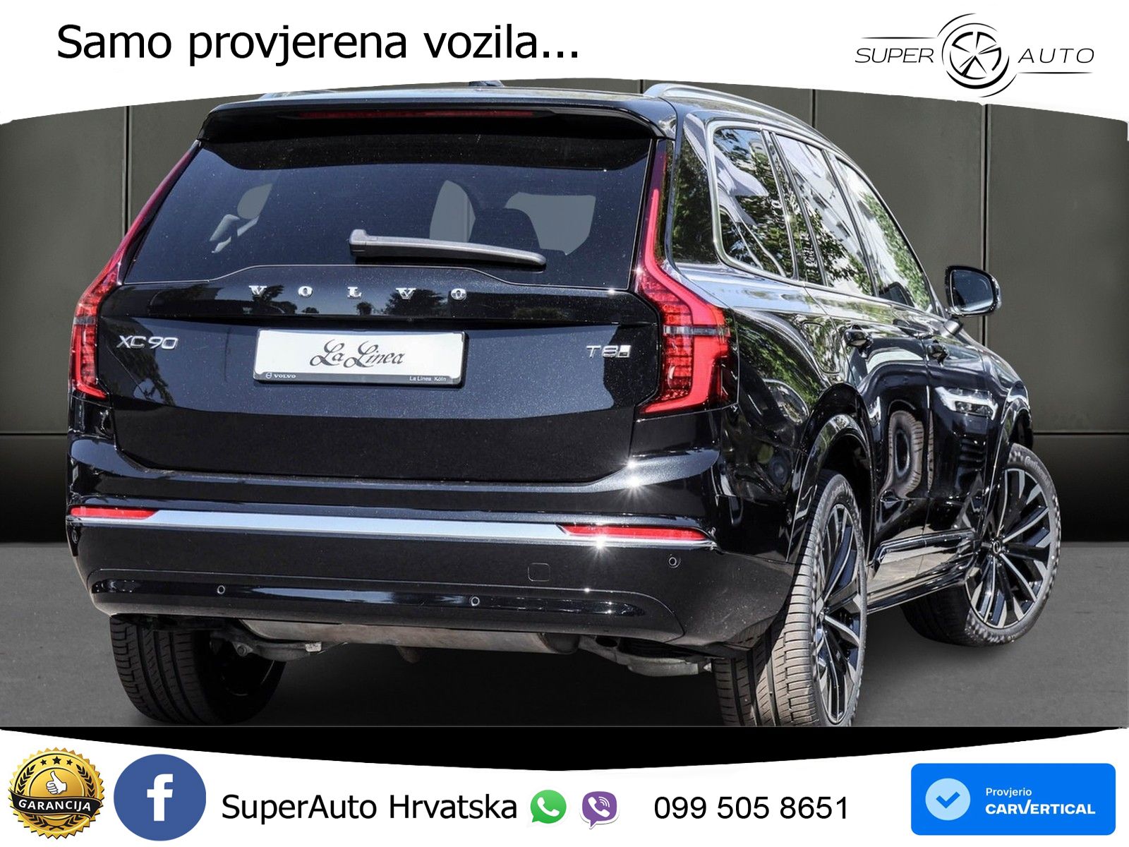 Volvo XC90 2.0 T8 AWD Automatic ZRAČNI+ACC+GR SJED+KAM+PANO