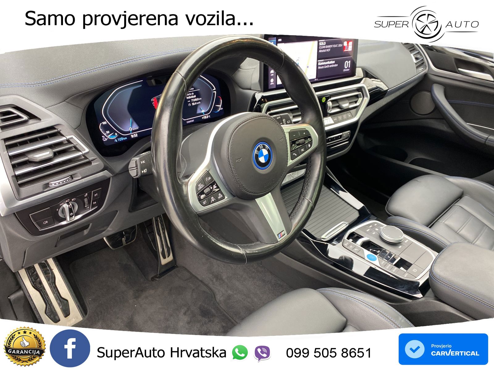 BMW iX3 80 kWh (286 KS) M Sport