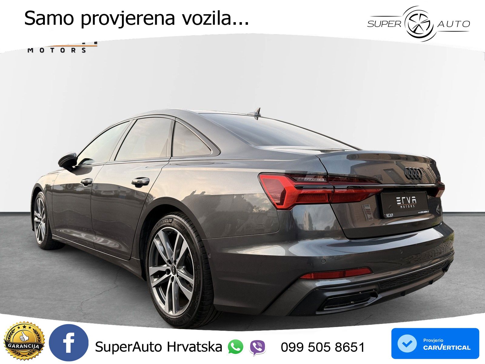 Audi A6 40 TDI (204 KS) quattro ultra S tronic S line LED+GR SJED+ACC