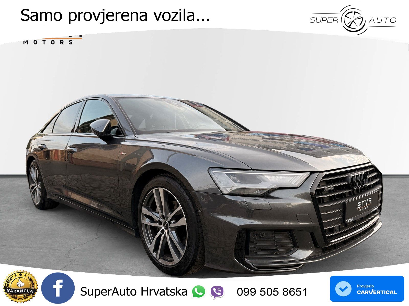 Audi A6 40 TDI (204 KS) quattro ultra S tronic S line LED+GR SJED+ACC