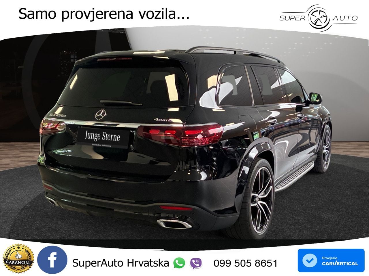 Mercedes-Benz GLS GLS 450d EQ Boost 4MATIC 9G-TRONIC AMG ZRAČNI+ACC+GR SJED+KAM+PANO