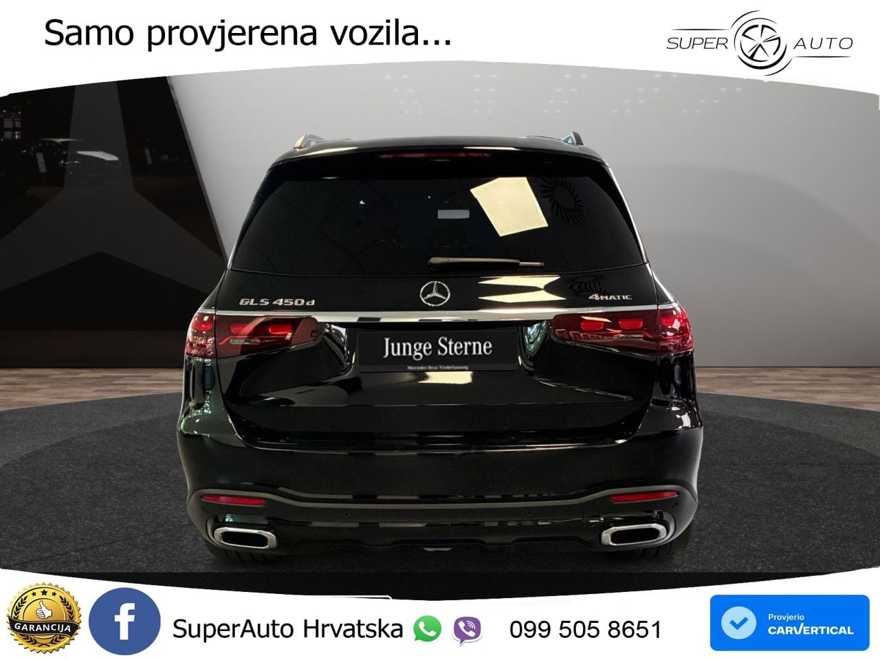 Mercedes-Benz GLS GLS 450d EQ Boost 4MATIC 9G-TRONIC AMG ZRAČNI+ACC+GR SJED+KAM+PANO