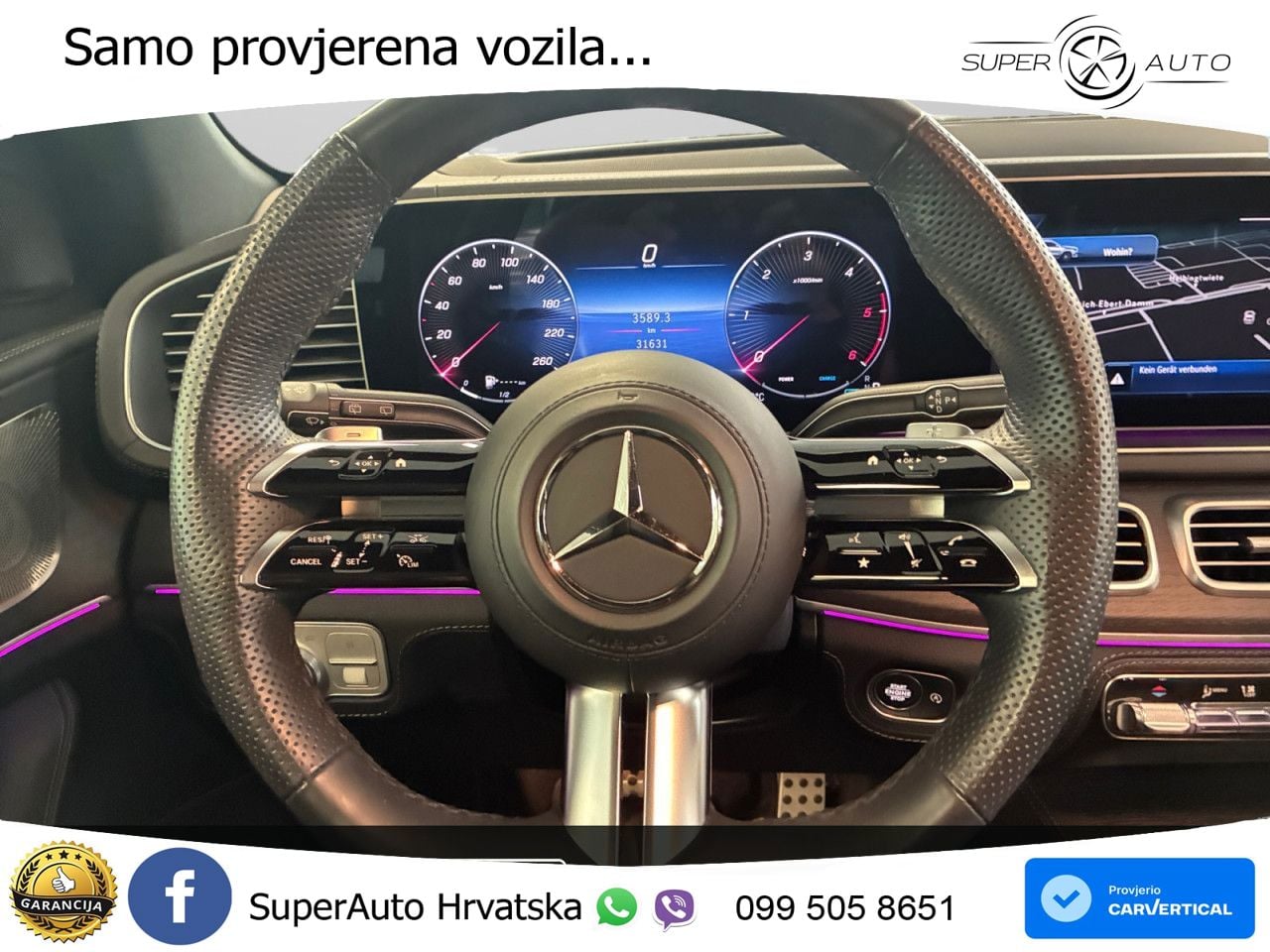 Mercedes-Benz GLS GLS 450d EQ Boost 4MATIC 9G-TRONIC AMG ZRAČNI+ACC+GR SJED+KAM+PANO