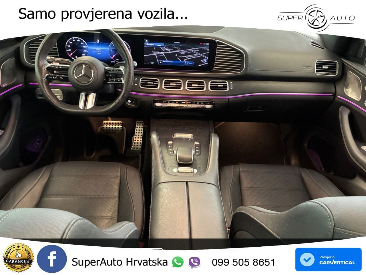 Mercedes-Benz GLS GLS 450d EQ Boost 4MATIC 9G-TRONIC AMG ZRAČNI+ACC+GR SJED+KAM+PANO