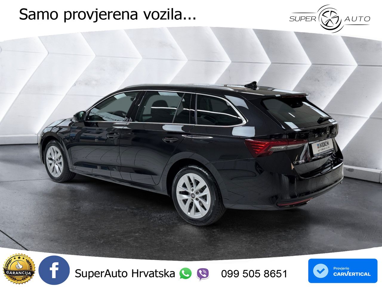Škoda Octavia Combi 2.0 TDI (150 KS) DSG LED+GR SJED+ACC