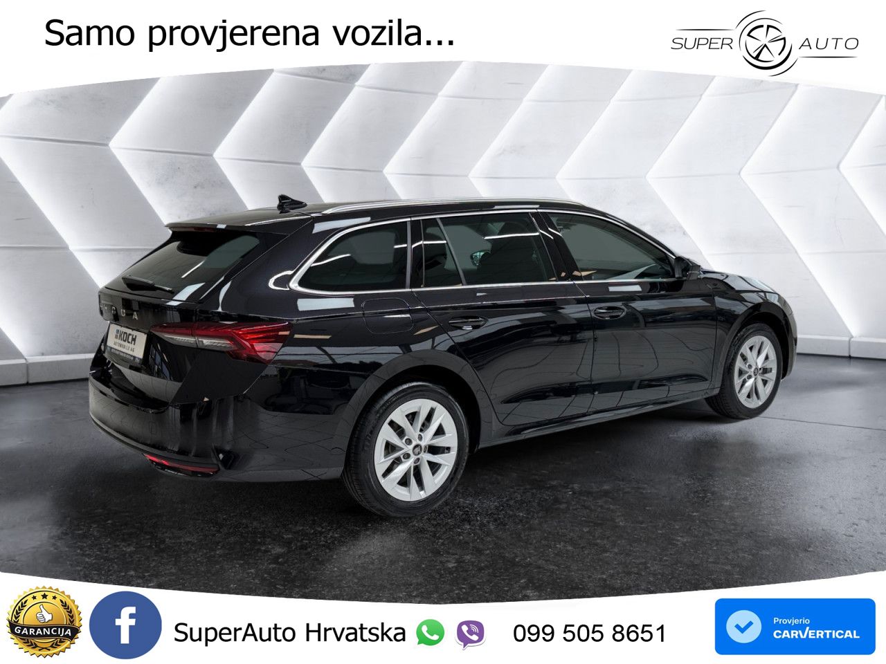 Škoda Octavia Combi 2.0 TDI (150 KS) DSG LED+GR SJED+ACC