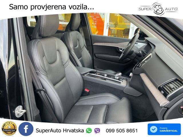 Volvo XC90 2.0 B5 Diesel AWD Automatic ACC+HEAD+4xGR SJED+360+PANO