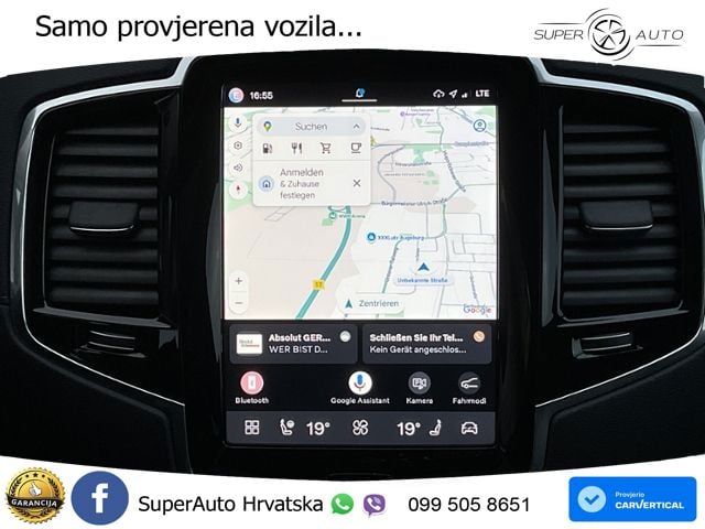 Volvo XC90 2.0 B5 Diesel AWD Automatic ACC+HEAD+4xGR SJED+360+PANO